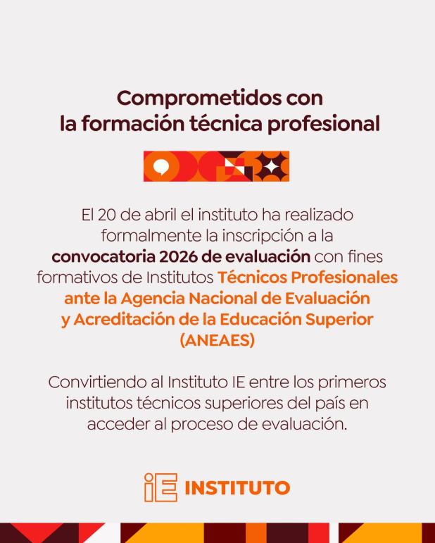 Ie Entre Los Primeros Institutos Del País En Acceder Al Proceso De Evaluación De Aneaes