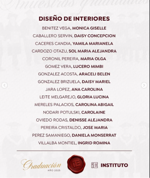 Felicitaciones A Nuestra Nueva Generación De Técnicos Superiores Egresados Del Ie
