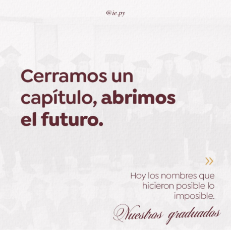 Felicitaciones A Nuestra Nueva Generación De Técnicos Superiores Egresados Del Ie